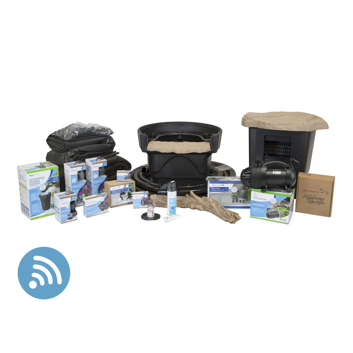 Medium Deluxe Pond Kit 11′ X 16′